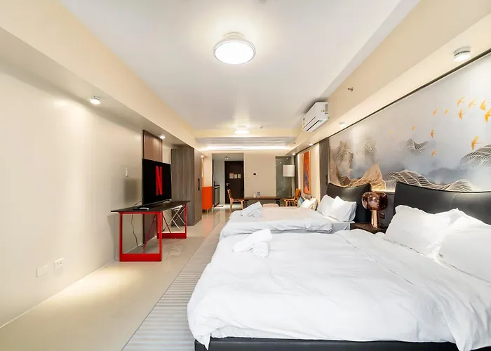 Cozy Family With View Near Of Dreams Casino, Airport, Solaire, Okada, Ayala Malls And Moa Apartment Manila